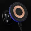 Telefontartó szellőzőbe rögzíthető, mágneses, 15W Induktív Töltővel + USB Kábel > USB-C 100 cm – Carmotion 