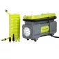   Kétdugattyús légkompresszor 12V, 10 BAR, automata, 4 adapterrel – Carmotion 