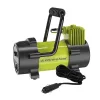 Dugattyús légkompresszor 12V, 10 BAR, 400 cm spiráltömlő analóg nyomásmérővel, 4 adapterrel – Carmotion 