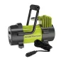   Dugattyús légkompresszor 12V, 10 BAR, 400 cm spiráltömlő analóg nyomásmérővel, 4 adapterrel – Carmotion 