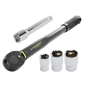   Nyomatékkulcs készlet 28-210 Nm 1/2″, 17/19/21 mm dugókulcsokkal – Carmotion