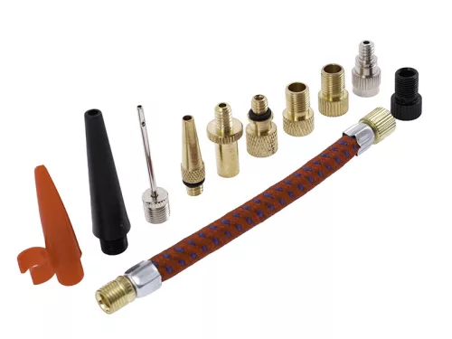 Felfújó adapterkészlet pumpához és kompresszorhoz, 11 részes – Carmotion