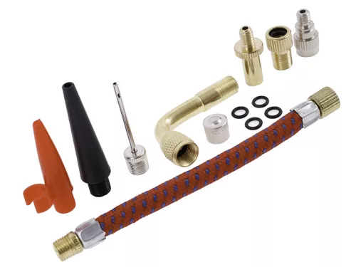 Felfújó adapterkészlet pumpához és kompresszorhoz, 12 részes – Carmotion