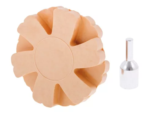 Gumikorong ragasztó eltávolítására, 90 mm átmérőjű, recézett, M8 menettel – Carmotion 