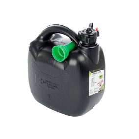   Műanyag üzemanyagtartály, 5 literes, ovális, fekete – Carmotion 