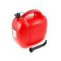   Műanyag üzemanyagtartály, 20 literes, ovális, piros – Carmotion 