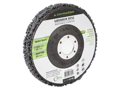 Vlies csiszolókorong rozsda eltávolítására, FI 125 mm x 15 mm – Carmotion 