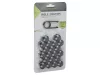 Kerékanya kupak - kerékcsavar kupak grafit szűrke 17 mm-es csavarvédők 20 db – Carmotion 