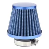 Sport levegőszűrő kúpos kék 74x62x51 mm – Carmotion 