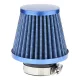 Sport levegőszűrő kúpos kék 74x62x51 mm – Carmotion 