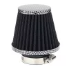 Sport levegőszűrő kúpos fekete/karbon 74x62x51 mm – Carmotion 