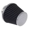 Sport levegőszűrő kúpos fekete/karbon 74x62x51 mm – Carmotion 
