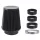 Sport levegőszűrő kúpos fekete 120x130x90 mm, adapterek: 60, 63, 70 mm – Carmotion 