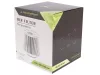 Sport légszűrő, kúpos 155x130x120 mm, lime zöld/króm, adapterek: 60, 63, 70 mm– Carmotion 