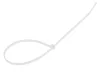 Kábelkötegelők 300x3,6 mm, fehér, 100 db. – Carmotion 