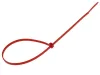 Kábelkötegelő 3,6 × 300 mm, piros, 100 db – Carmotion