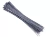 Kábelkötegelő 3,6 × 300 mm, ezüst, 100 db – Carmotion