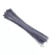 Kábelkötegelő 3,6 × 300 mm, ezüst, 100 db – Carmotion
