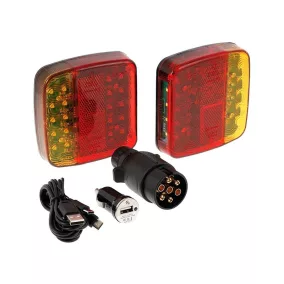   Vezeték nélküli mágneses LED világítás, 7-pólusú – Carmotion