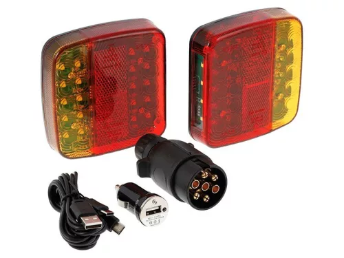 Vezeték nélküli mágneses LED világítás, 7-pólusú – Carmotion