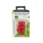    Elektromos gyorscsatlakozók, piros, 0,5-1 mm², 22-18 Awg, 10 A max, 5 db  – Carmotion 