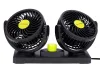 Ventilátor 12V 2x10 cm átmérőjű állítható rotor – Carmotion