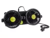 Ventilátor 12V 2x10 cm átmérőjű állítható rotor – Carmotion