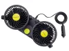 Ventilátor 12V 2x10 cm átmérőjű állítható rotor – Carmotion