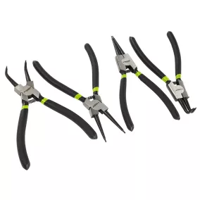  Seegergyűrű fogó, 180 mm, 4 db  – Carmotion 