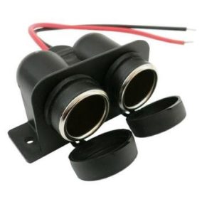 Szivargyújtó aljzat dupla