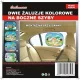 Napvédő oldalablakra, színes mintával gyerekeknek, 2 db tapadókorongos 40x46 cm – CarCommerce