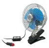 Ventilátor 24V szivargyújtós fém hálós, csipesszel 25cm (10") – CarCommerce