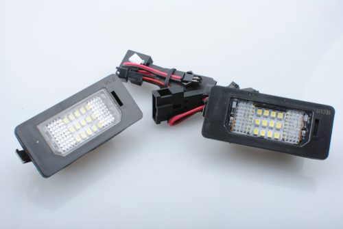 LED rendszámvilágítás Audi A1, A4, A5, A6, A7, Q5, TT – M-TECH