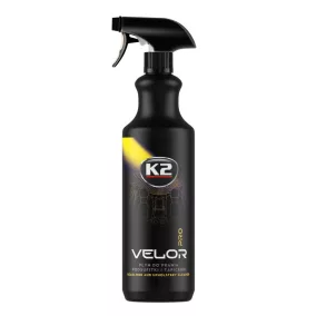   K2 VELOR PRO – Tetőkárpit tisztító folyadék, pumpás 1 liter