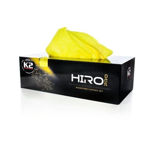 K2 | HIRO PRO - Mikroszálas törlőkendő készlet | 30db