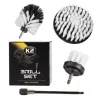 K2 Brill SET Pro – Kárpit tisztító kefe készlet, fúróba fogható (4db)