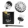 K2 Brill SET Pro – Kárpit tisztító kefe készlet, fúróba fogható (4db)