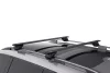 Tetőcsomagtartó tetőkorláthoz 120 cm fekete – Aero-black – MULTIPA