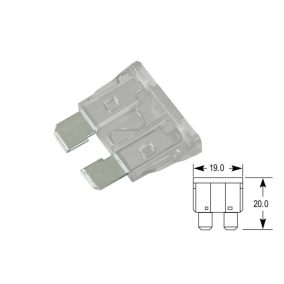 Biztosíték normál késes 25A (átlátszó)