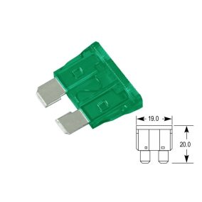 Biztosíték normál késes 30A (zöld)