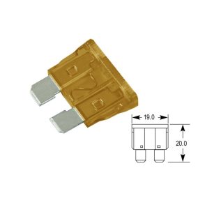 Biztosíték normál késes 40A (barna)
