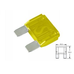 Biztosíték maxi 20A (sárga)