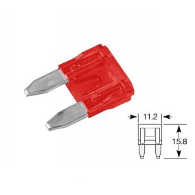 Biztosíték mini 10A (piros)