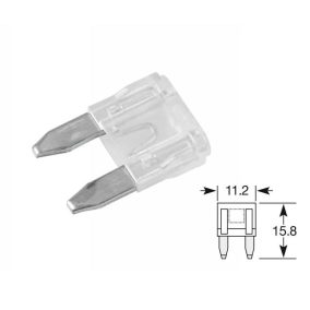 Biztosíték mini 25A (átlátszó)