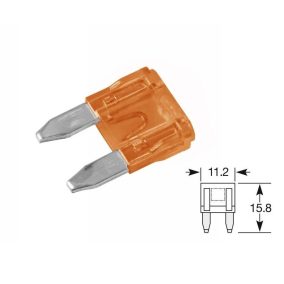 Biztosíték mini 5A (narancs)