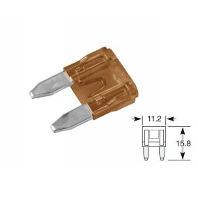 Biztosíték mini 7,5A (barna)