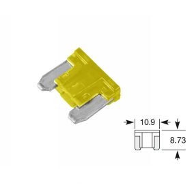 Biztosíték mikro 20A (sárga)