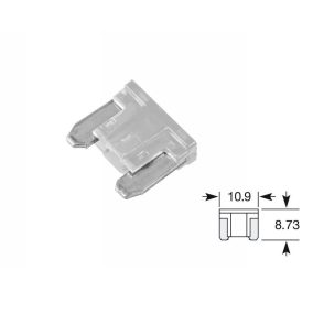 Biztosíték mikro 25A (átlátszó)
