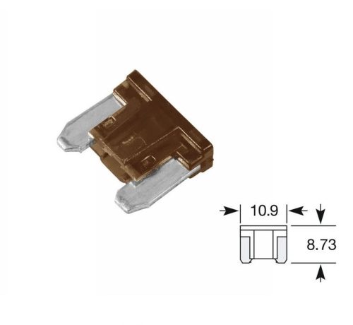 Biztosíték mikro 7,5A (barna)