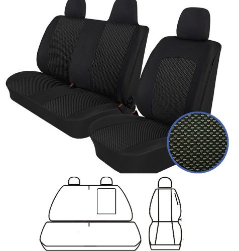 Méretpontos üléshuzat 2+1 Citroen Jumper 2006-tól (facelift után is 2017-től) – ATRA